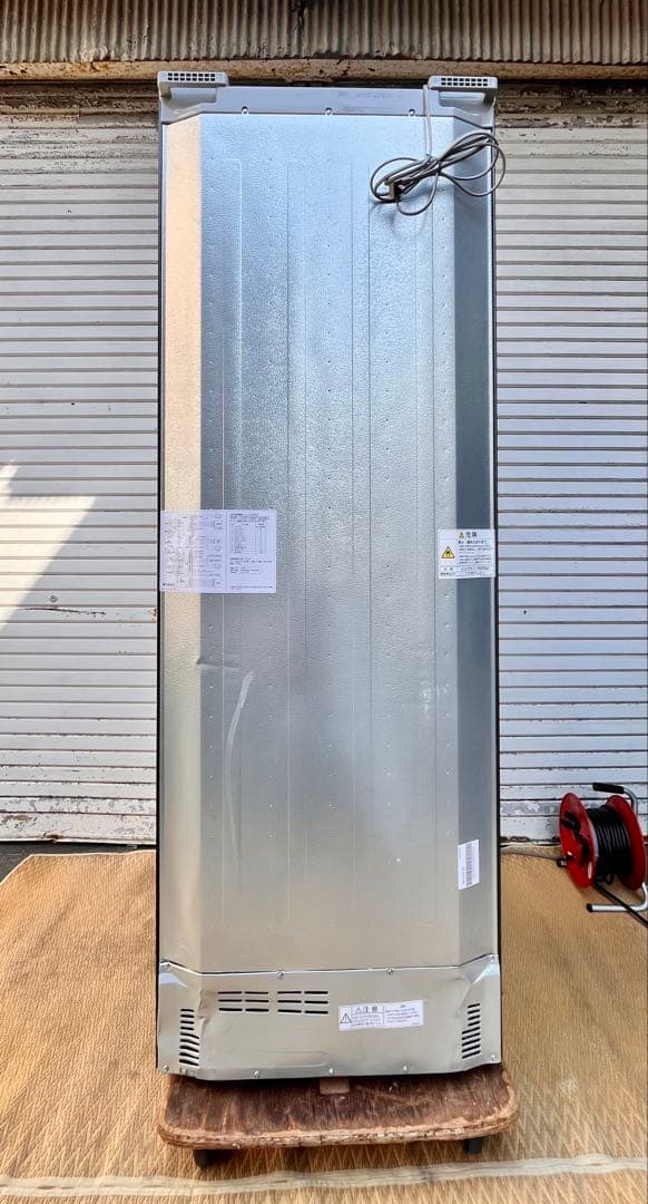① 23年製　AQUA ノンフロン冷凍冷蔵庫 AQR-V37P(K) 368L