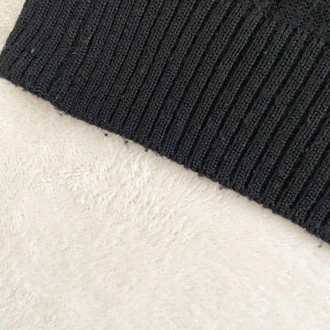 希少アルパカウール　メガチェック　シャツニット　Burberry London