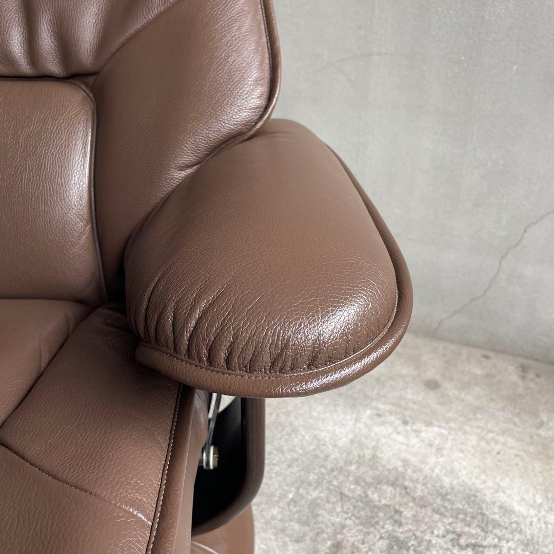 極美品　karimoku カリモク 回転リクライニングソファ