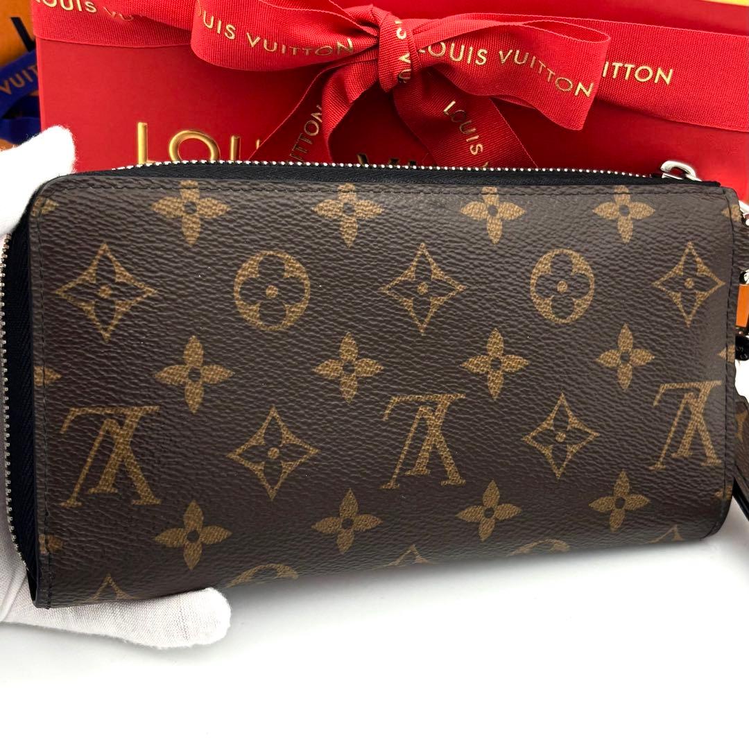 ☆美品☆箱付☆IC搭載☆ルイヴィトン 長財布 ジッピードラゴンヌ モノグラム