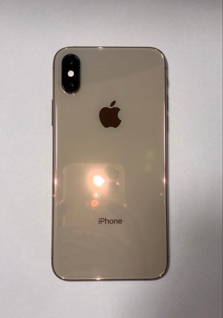 Apple iPhoneXS ゴールド 本体　SIMフリー