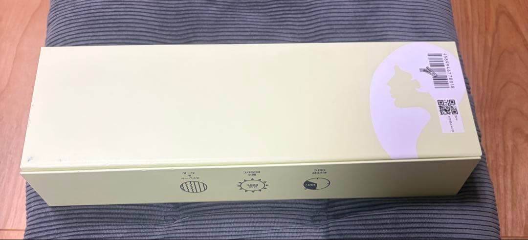 絹女 KINUJO ストレートヘアアイロン 28mm ホワイト 美品 箱あり