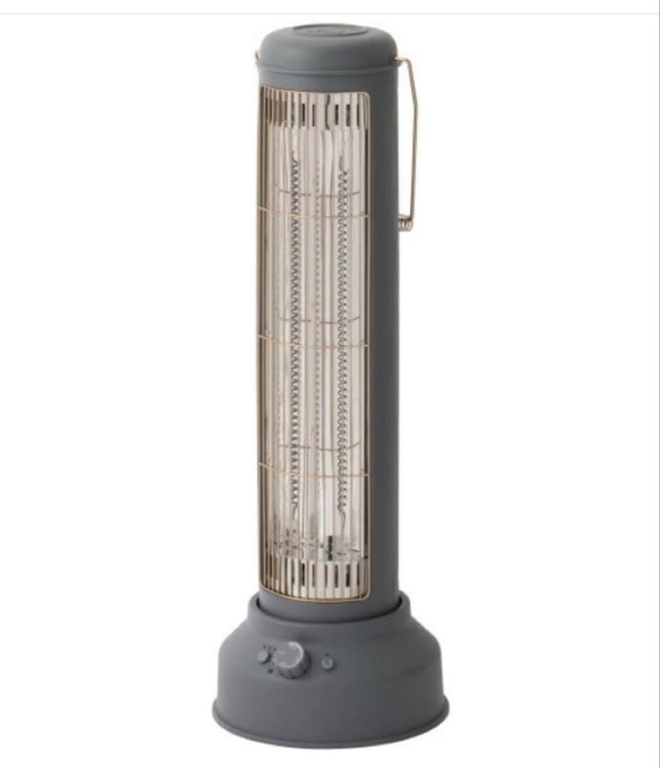 未使用　BRUNO カーボンヒーター Nostal Stove wide グレー