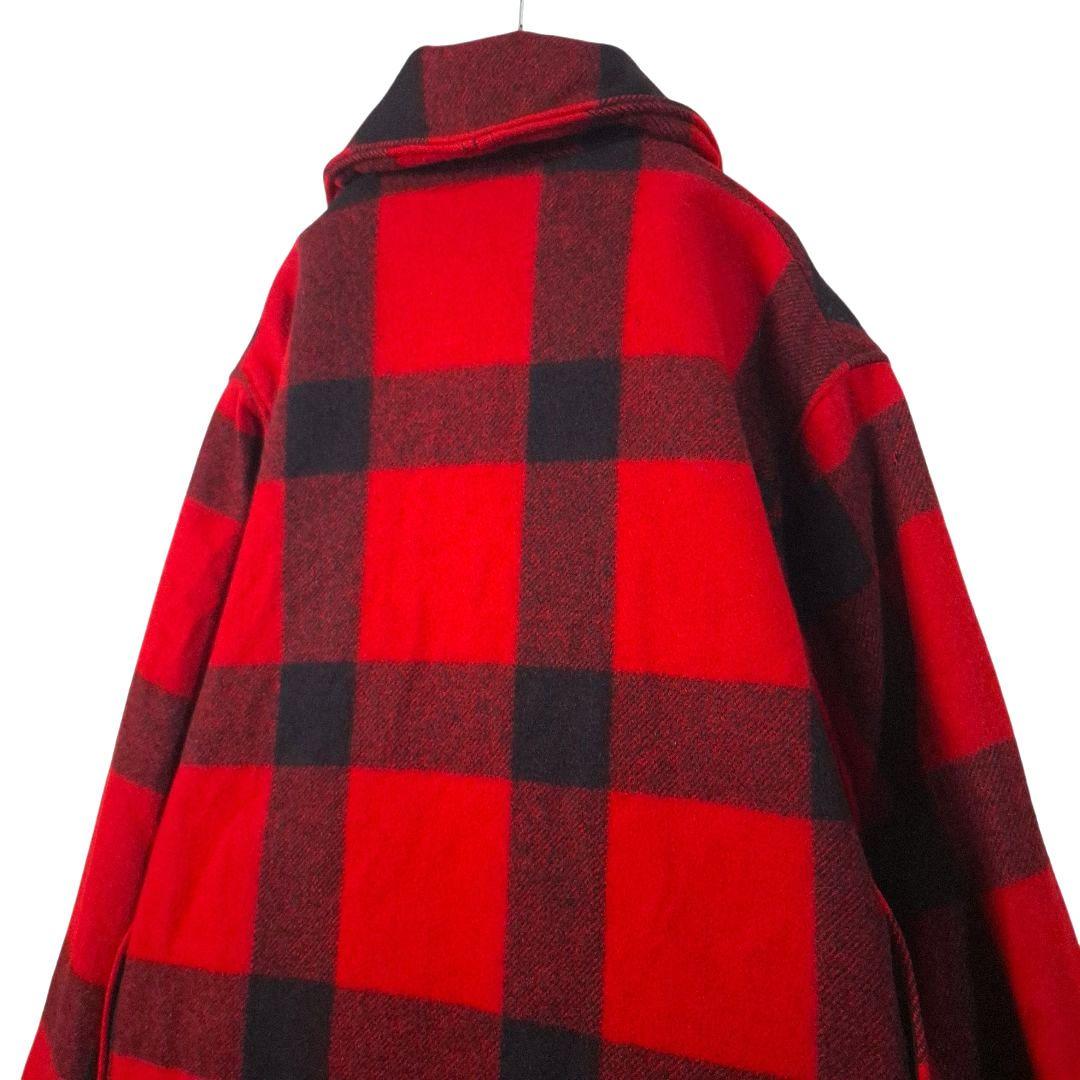50s USA製 ウールリッチ バッファローチェック マッキーノジャケット