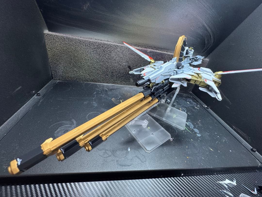 かわの　HGCE ディスティニーガンダム　ゼウスシルエット　塗装完成品