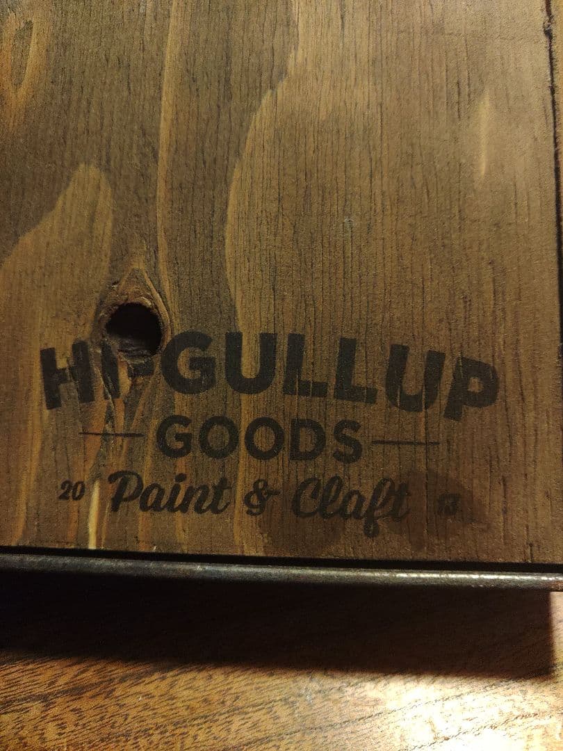 希少　ウォールフック ５フック 木製 金属製　アイアン　インダストリアル