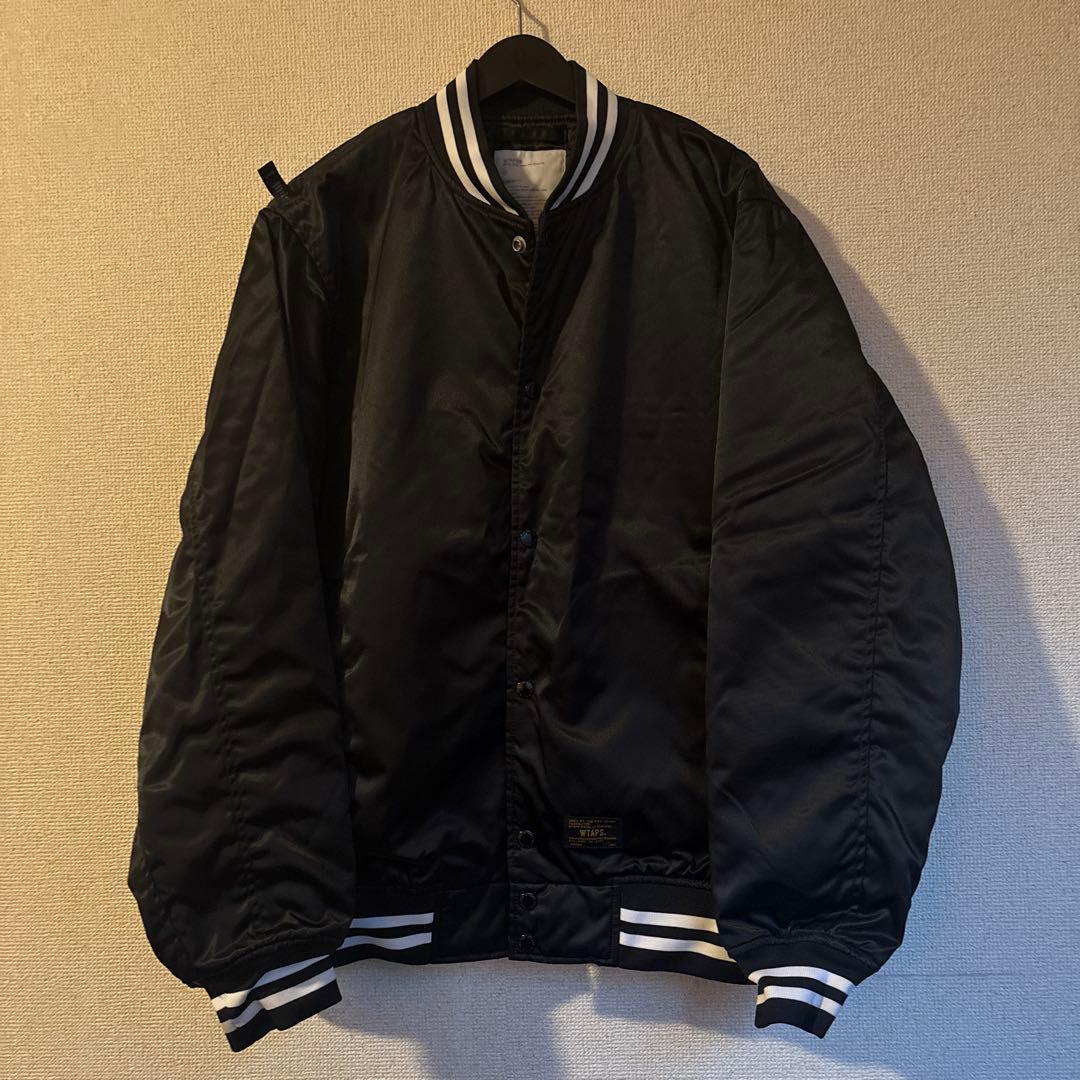 wtaps(ダブルタップス) 17aw チーム ジャケット ブラック サイズ3
