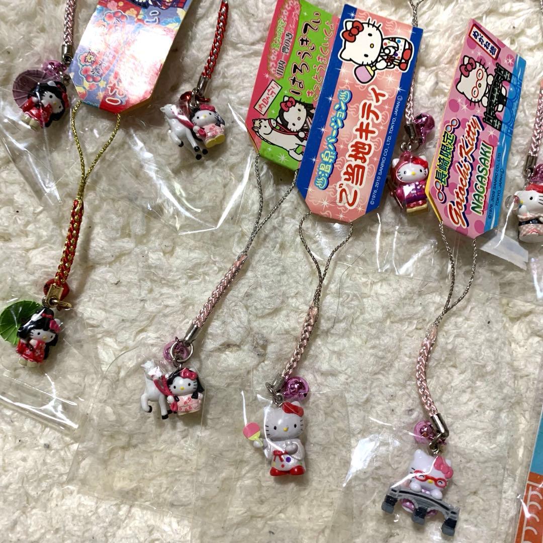 d*2様 当時物　ご当地キティ　ストラップ　ご当地リラックマ　キーホルダー　まと