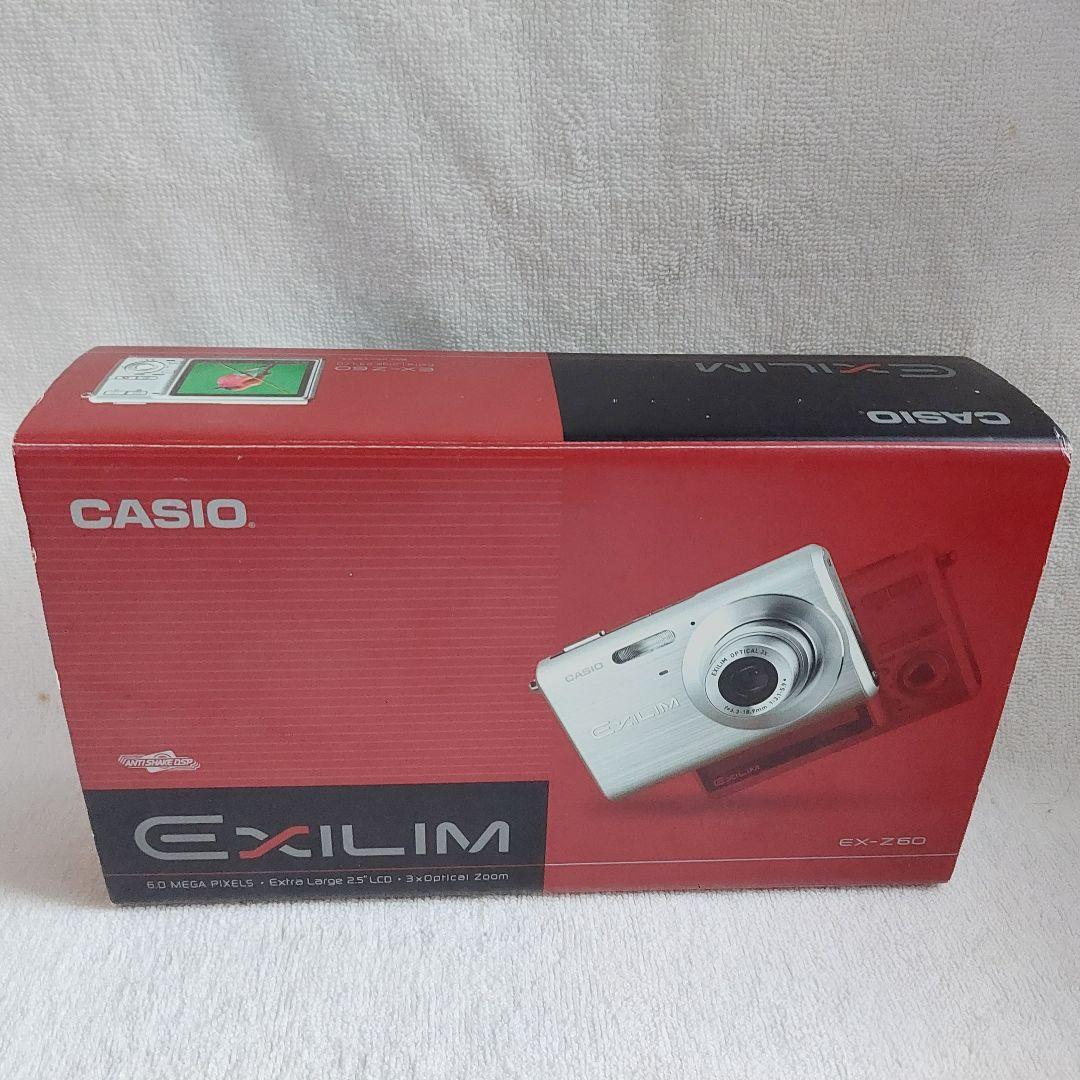 美品 CASIO コンパクトデジタルカメラ EXILIM EX-Z60 赤