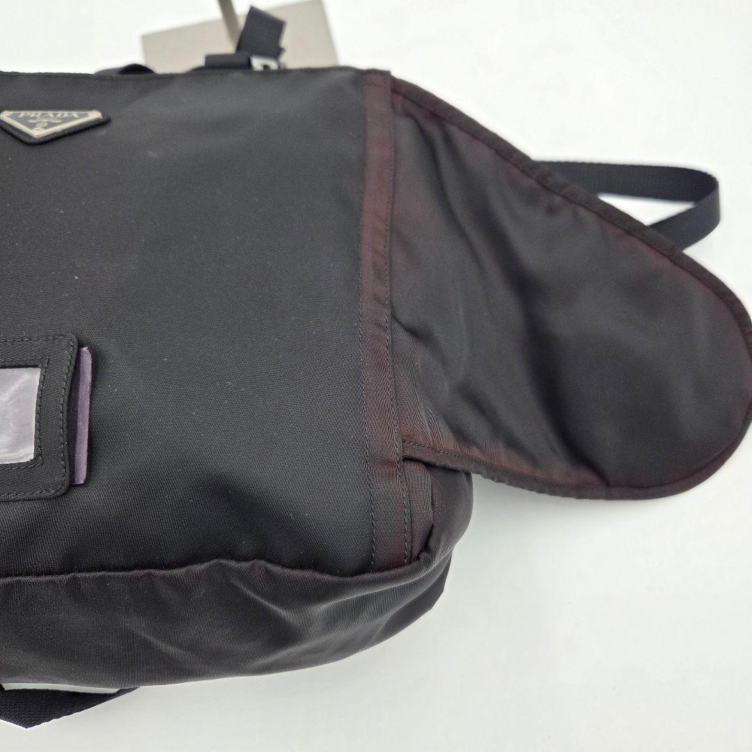 【希少】PRADA V156 3WAY ウエストバッグ リュック ナイロン 黒