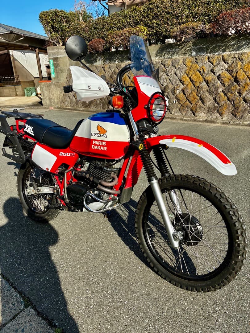 新品・絶版再現】Honda XL250R パリダカ フロントオーバーフェンダー
