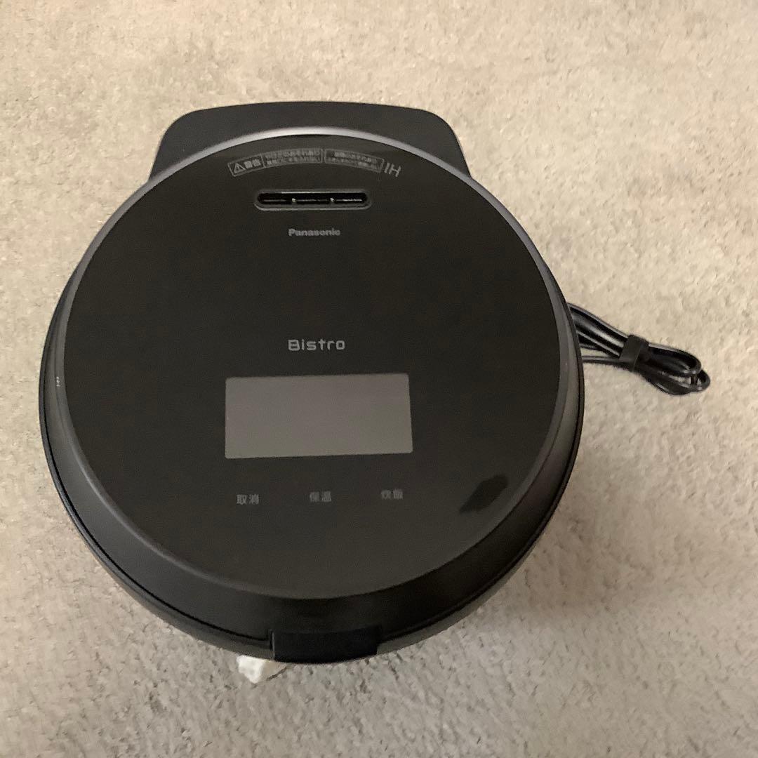 Panasonic Bistro ブラック炊飯器