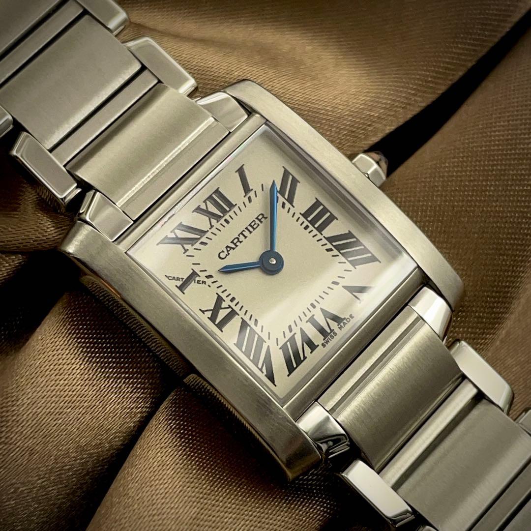 T189 カルティエ タンクフランセーズSM 51008Q3 クォーツ