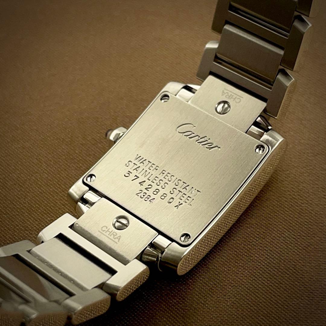 T189 カルティエ タンクフランセーズSM 51008Q3 クォーツ