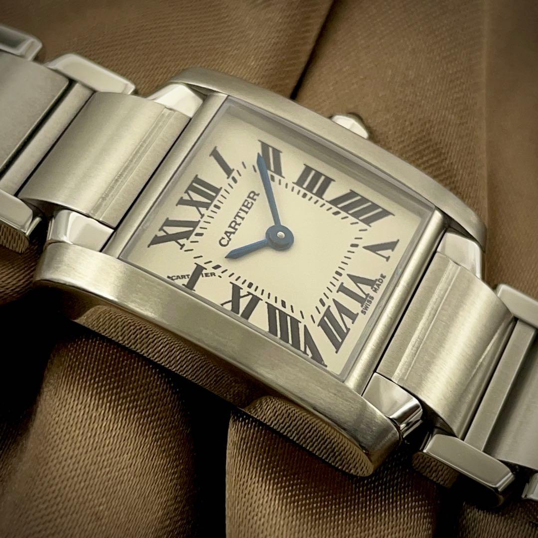 T189 カルティエ タンクフランセーズSM 51008Q3 クォーツ