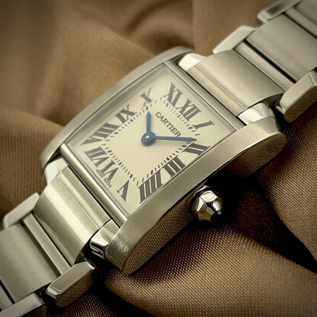 T189 カルティエ タンクフランセーズSM 51008Q3 クォーツ
