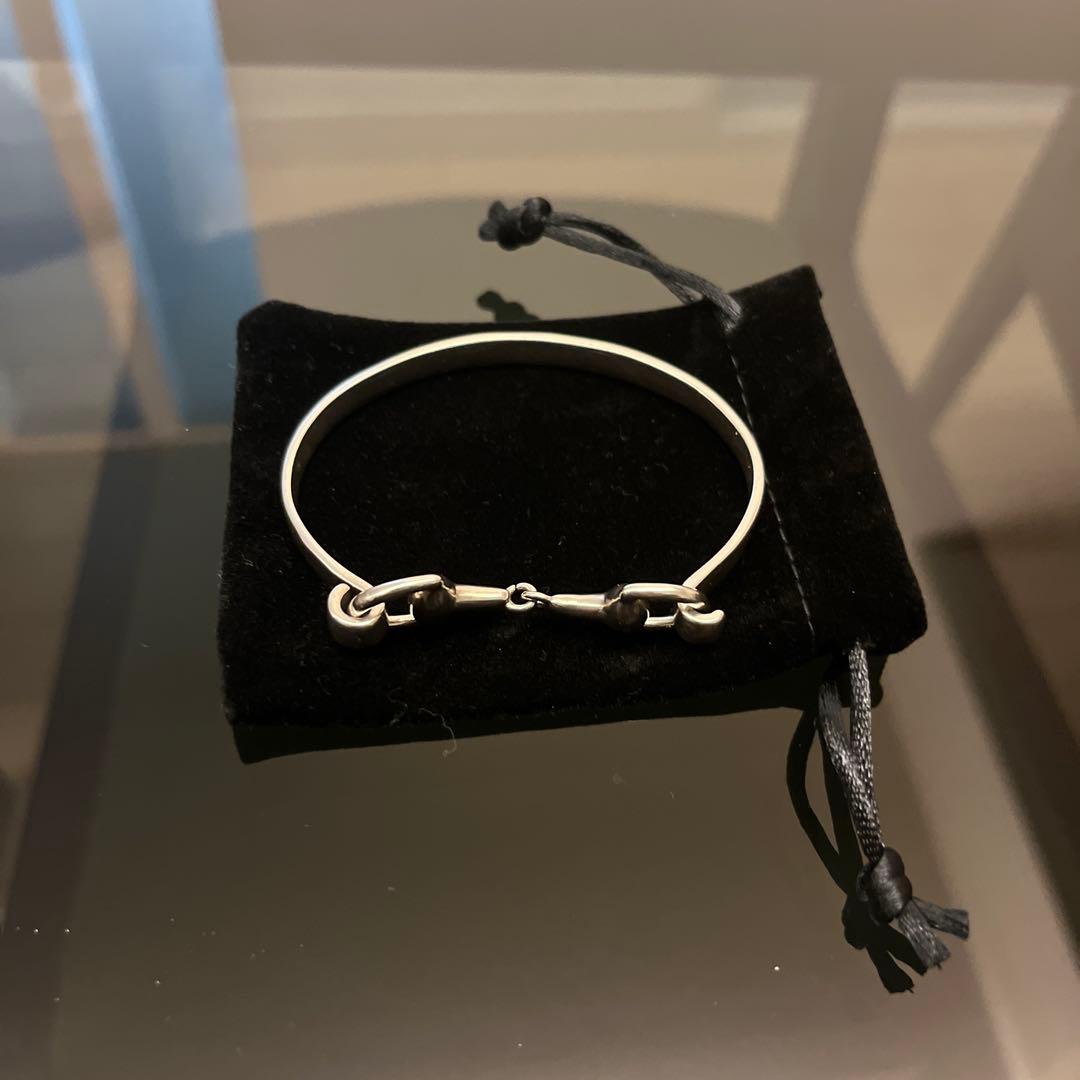シルバー925 ホースビット ブレスレット ヴィンテージ　メキシカンジュエリー
