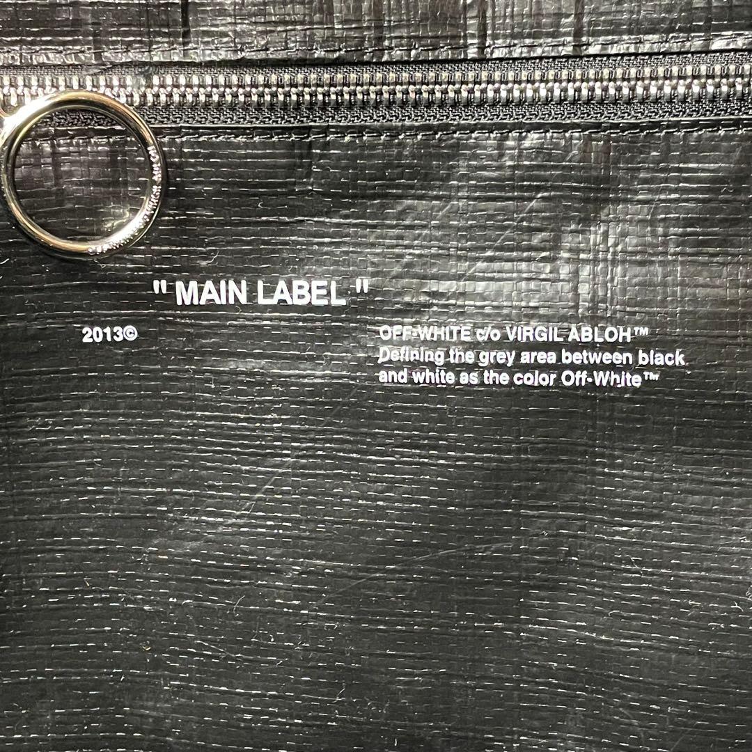 希少　OFF-WHITE オフホワイト　ニューコマーシャル　トートバッグ