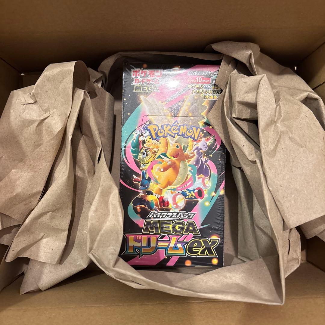 ポケモンカードゲームハイクラスパックMEGAドリームex1BOX シュリンクつき