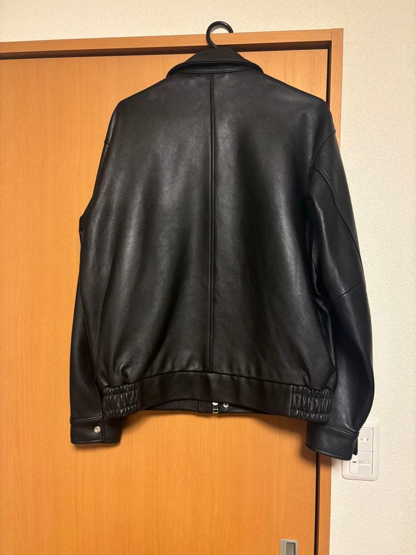 【UNIVERSAL PRODUCTS】レザーブルゾン【241-60401】