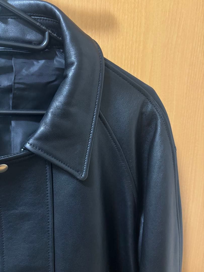 【UNIVERSAL PRODUCTS】レザーブルゾン【241-60401】