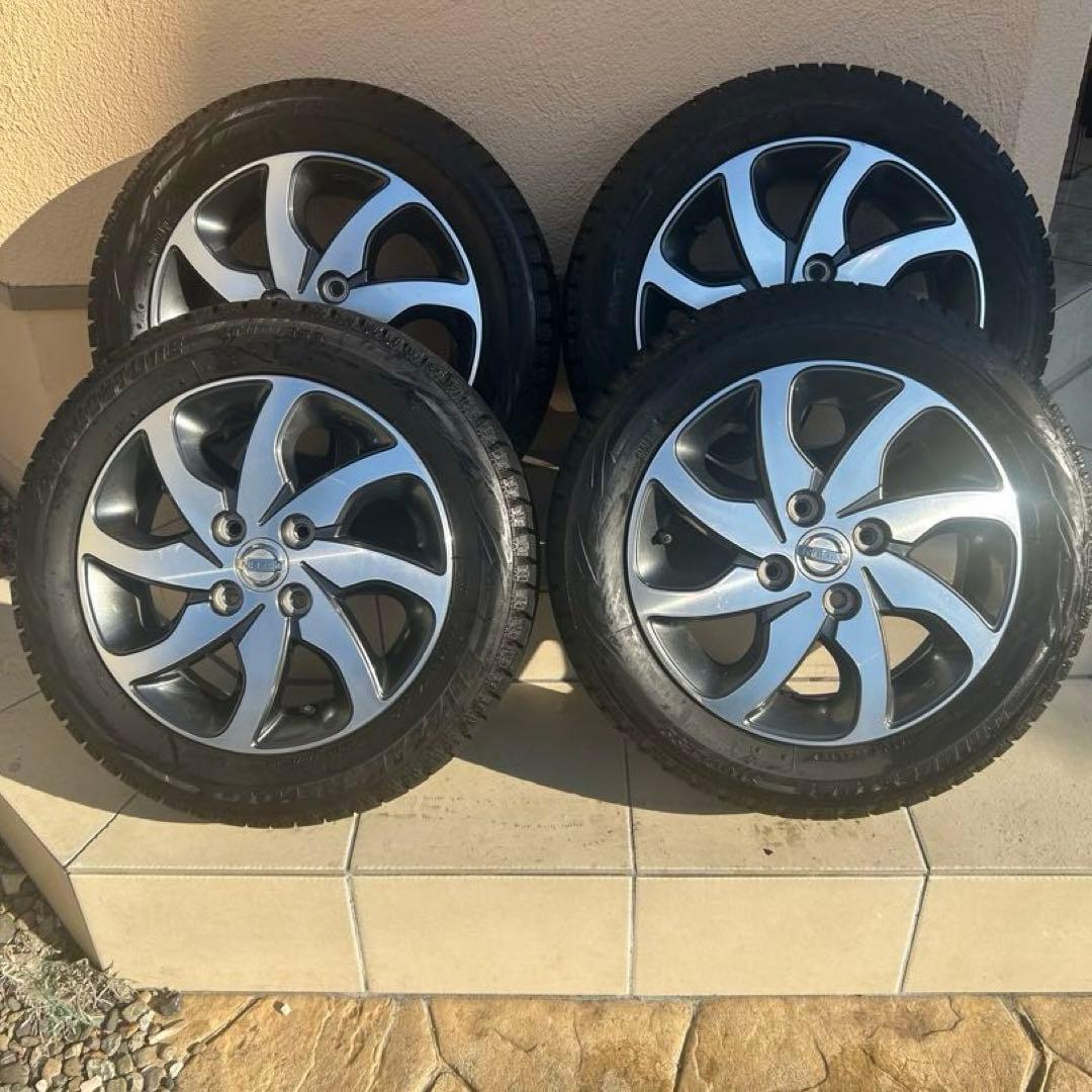 『バスター』 日産デイズルークス　純正アルミホイール・スタッドレスタイヤ