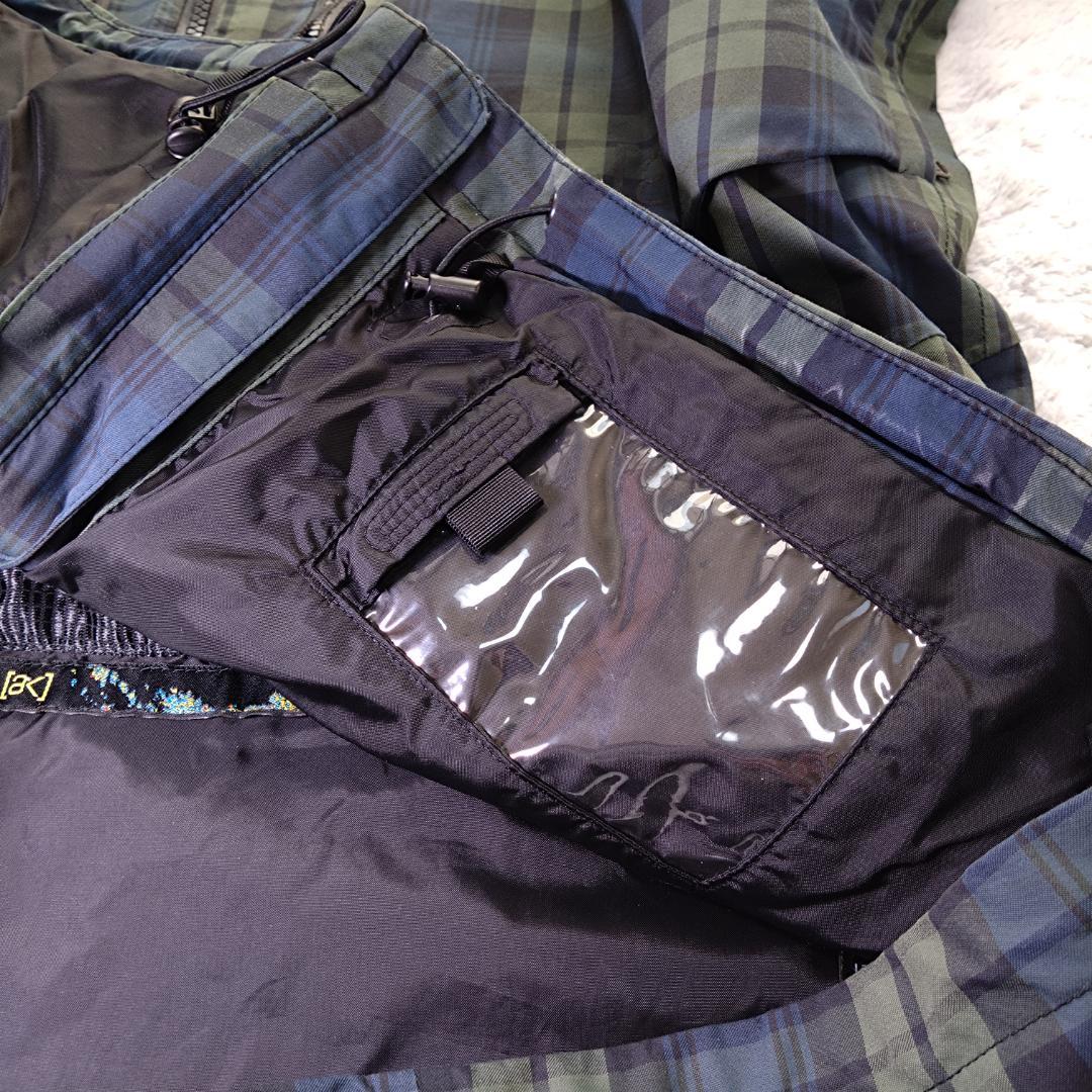 BURTON ak GORE-TEX スノーボードウェア　L　チェック柄