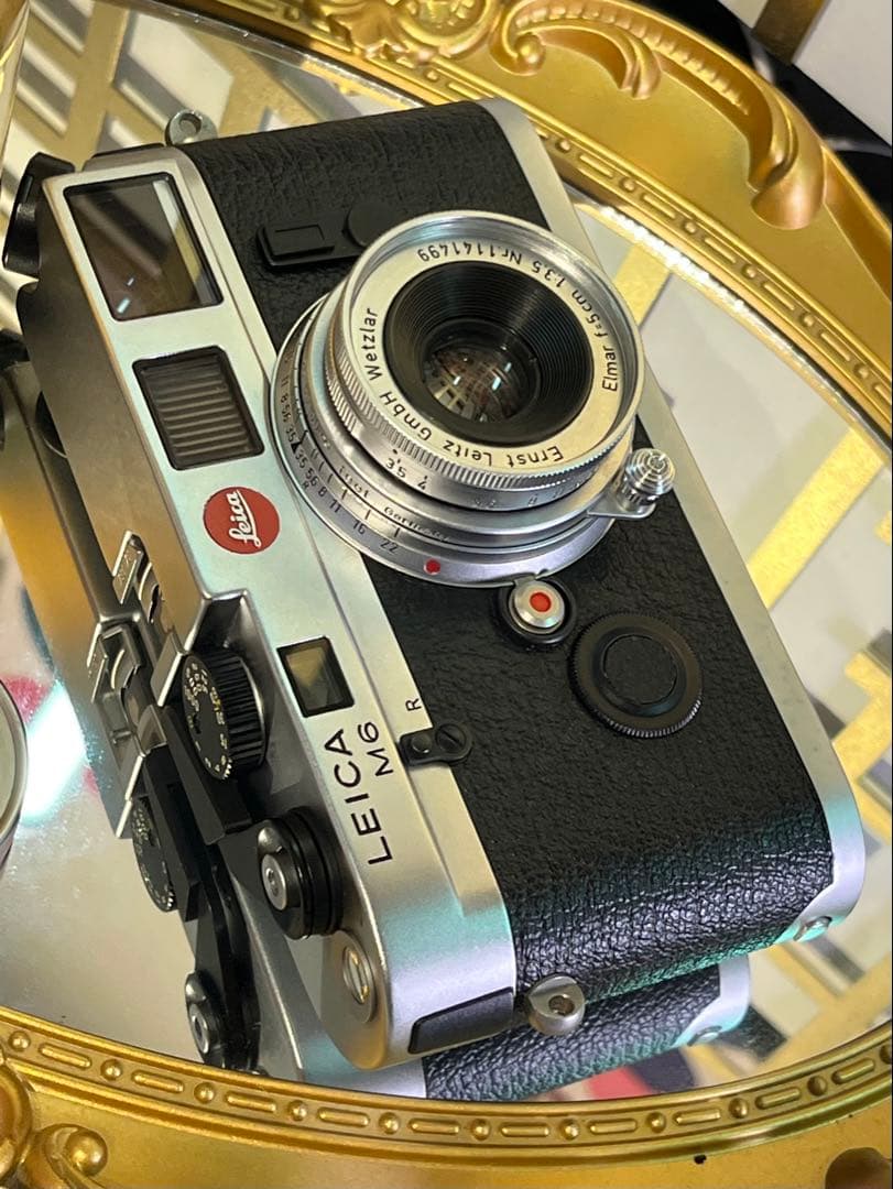 LEICA M6 フィルムカメラ Elmar 50mm f3.5整備品