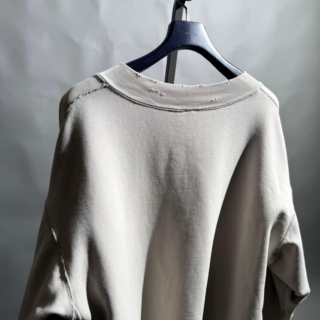 トップス KAZUYUKIKUMAGAI BIG SWEAT size3 GRAY