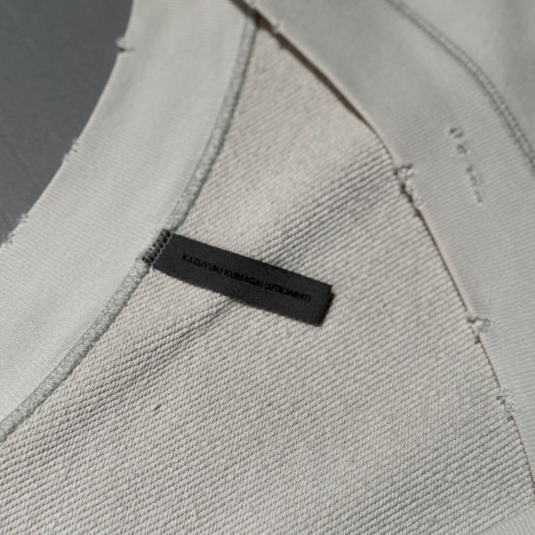 トップス KAZUYUKIKUMAGAI BIG SWEAT size3 GRAY
