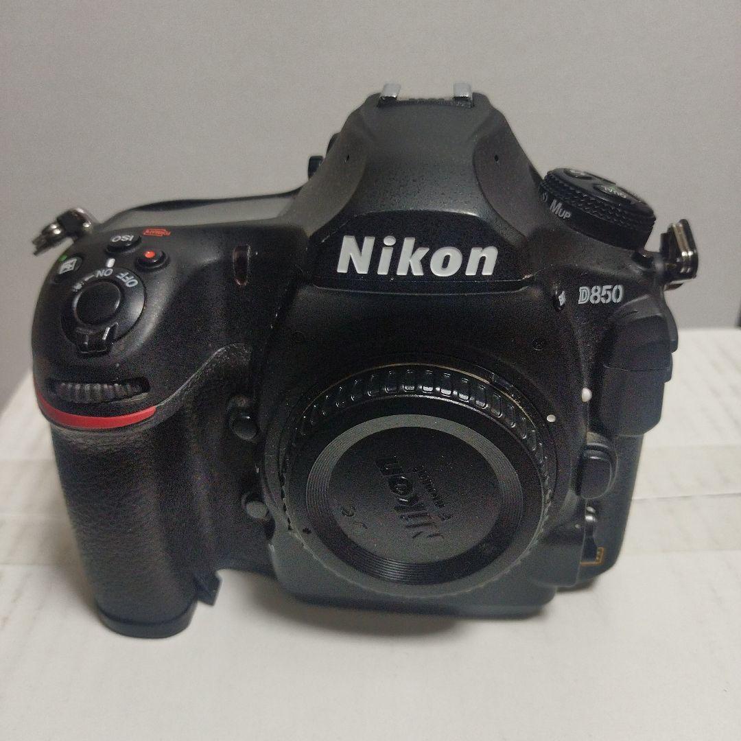 【ジャンク／修理不可】Nikon D850 落下歴あり　現状/通電.撮影は可能