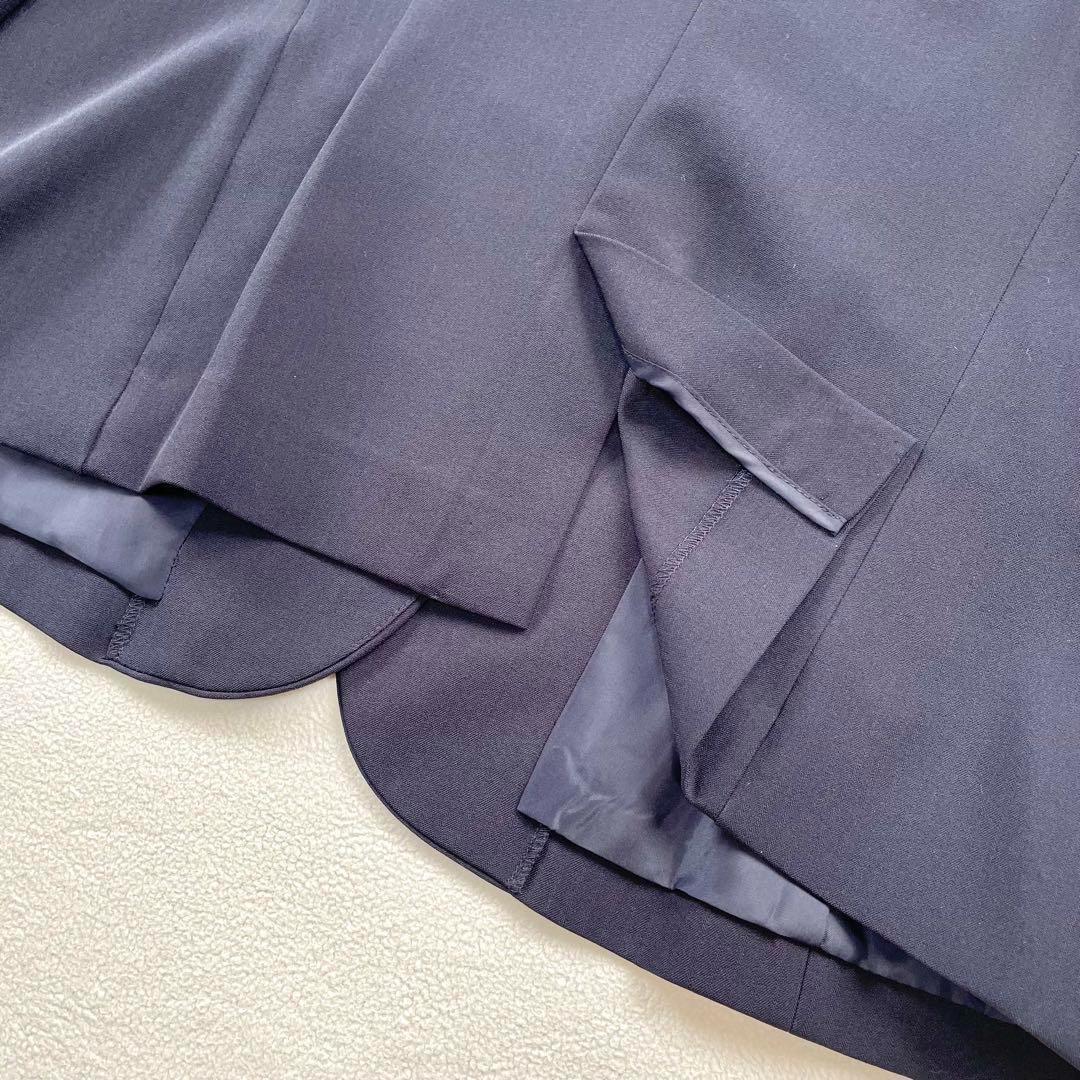 極美品・15号✨リリヤーノ 洗える パンツ セットアップ スーツ ネイビー