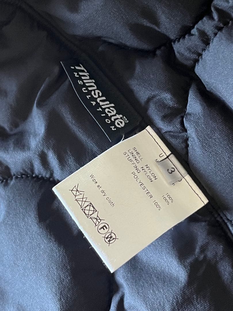 UNUSED アンユーズド 24AW Padded Jacket Black 3