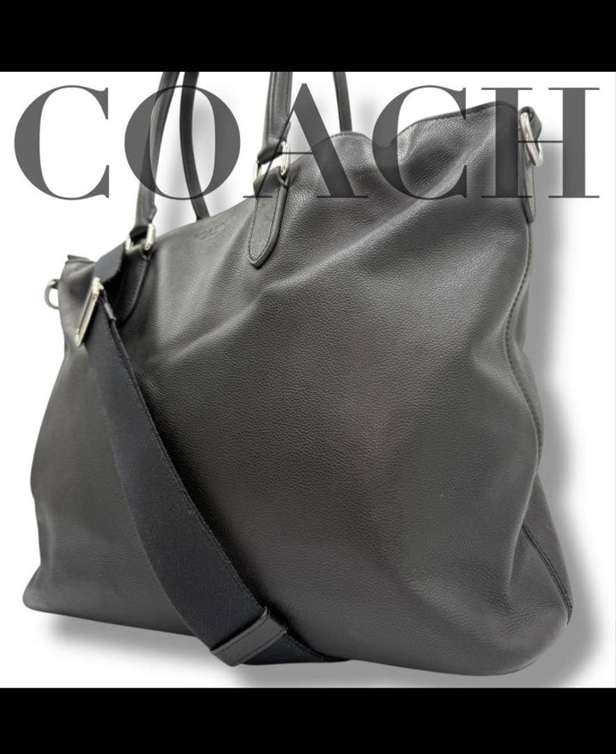 ゆ*ん様 coach コーチ ビジネスバッグ　ベケット　大容量　 A4可　肩掛け