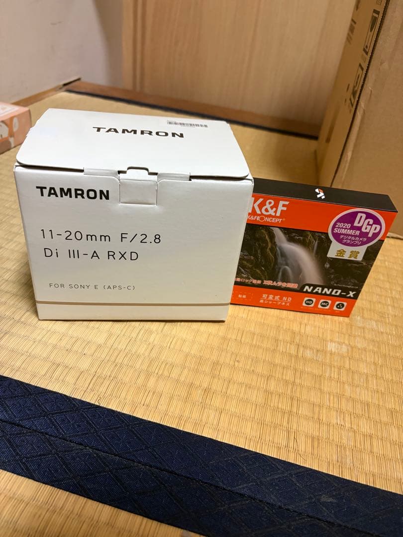 TAMRON 11-20mm F/2.8 Di III-A RXD おまけ付き