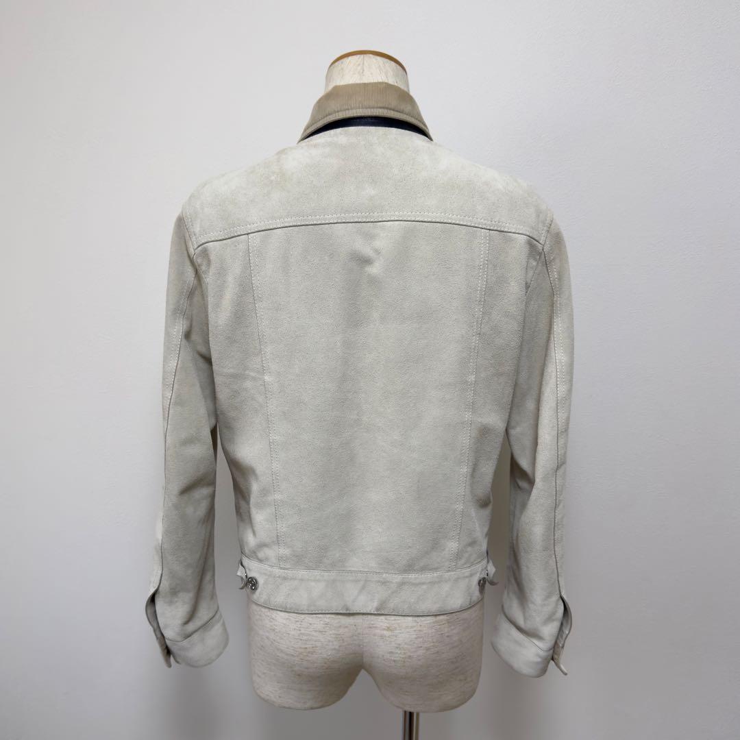 極美品 定価126.5万円 ベルルッティ スウェードレザートラッカージャケット