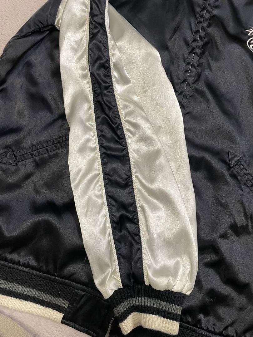 【希少】old stussy スカル スカジャン リバーシブル