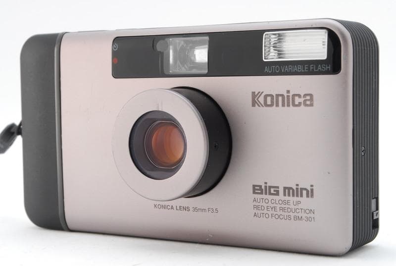 美品　Konica Big mini BM-301 コニカ　フィルムカメラ