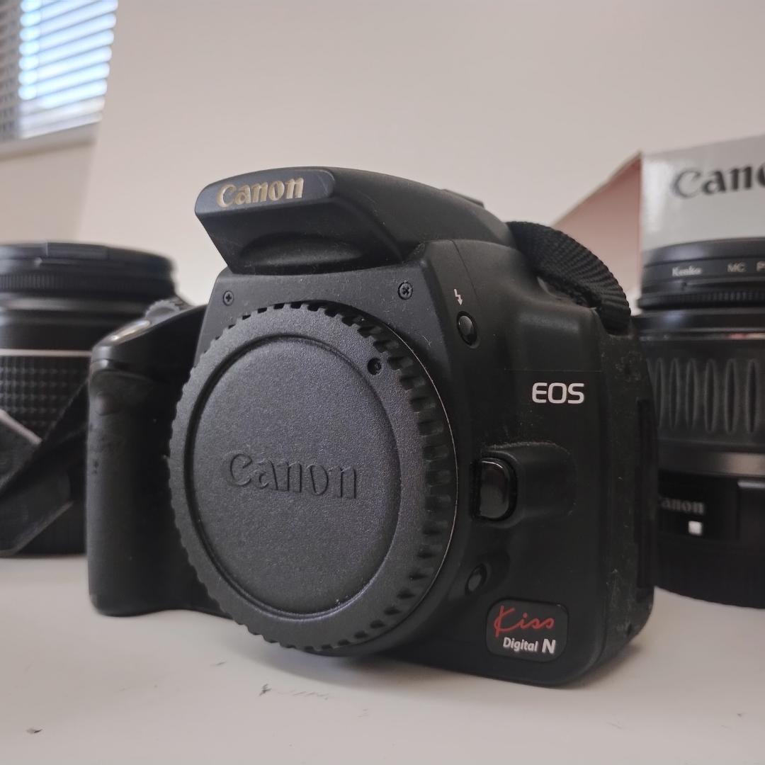 Canon EOS Kiss Digital N レンズ5本付き メディアなし