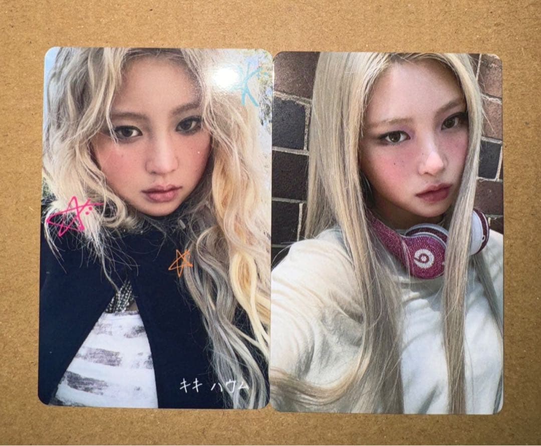 kiiikiii delulu pack タワレコ　渋谷　トレカ　ハウム　2種