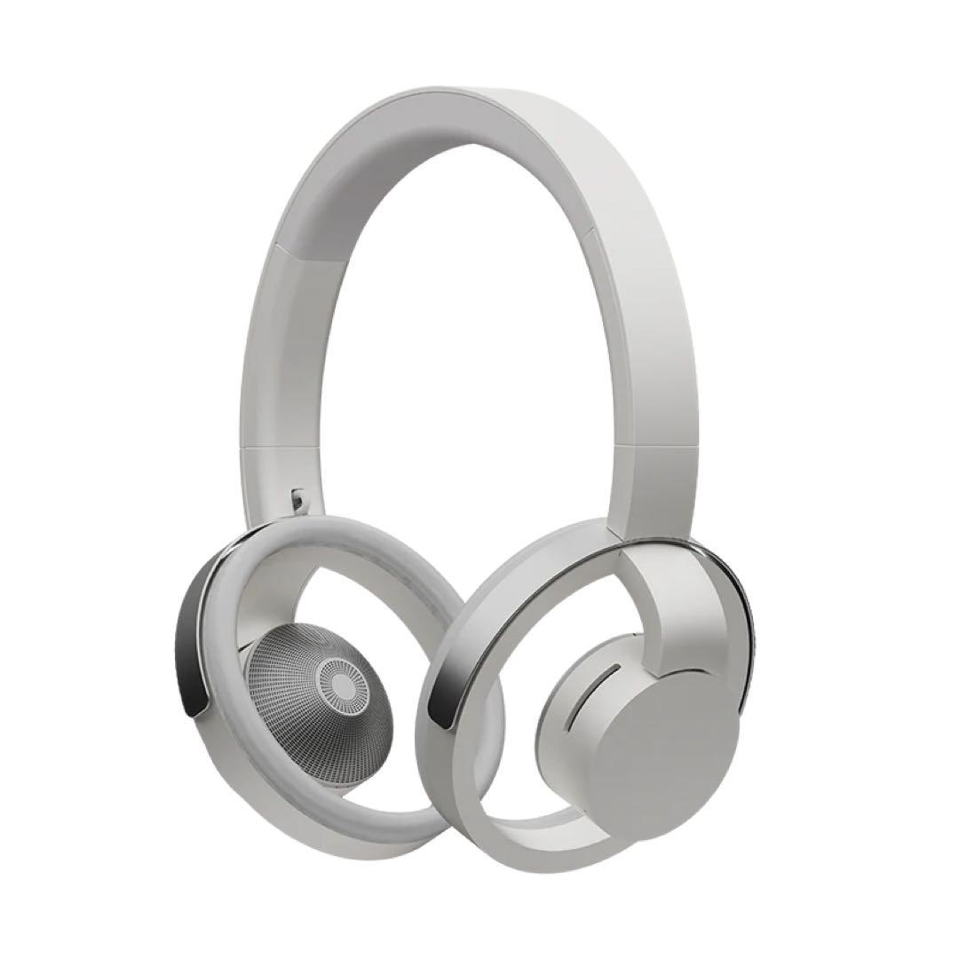 『値下げ』【新品未使用】nwmONE（MBH001WAライトグレイ）ヘッドホン