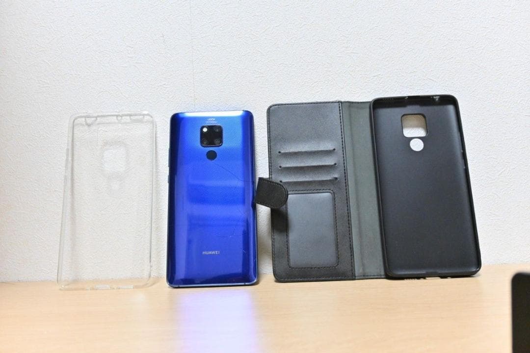 Huawei mate 20 x 7.2インチ ケース2種付き