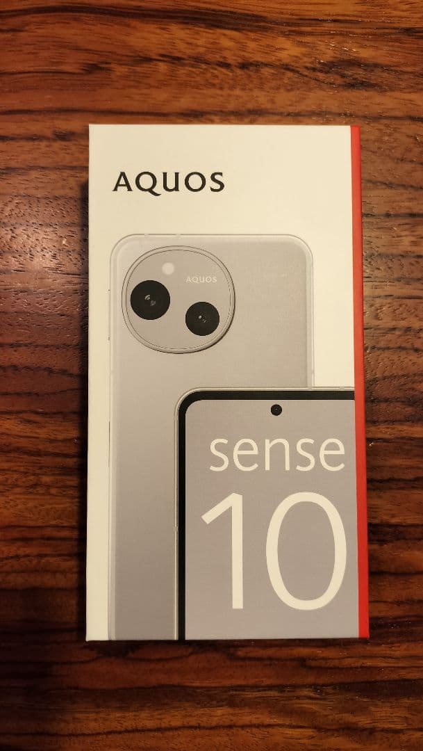 【新品】SHARP AQUOS sense10 6GB/128GBライトシルバー