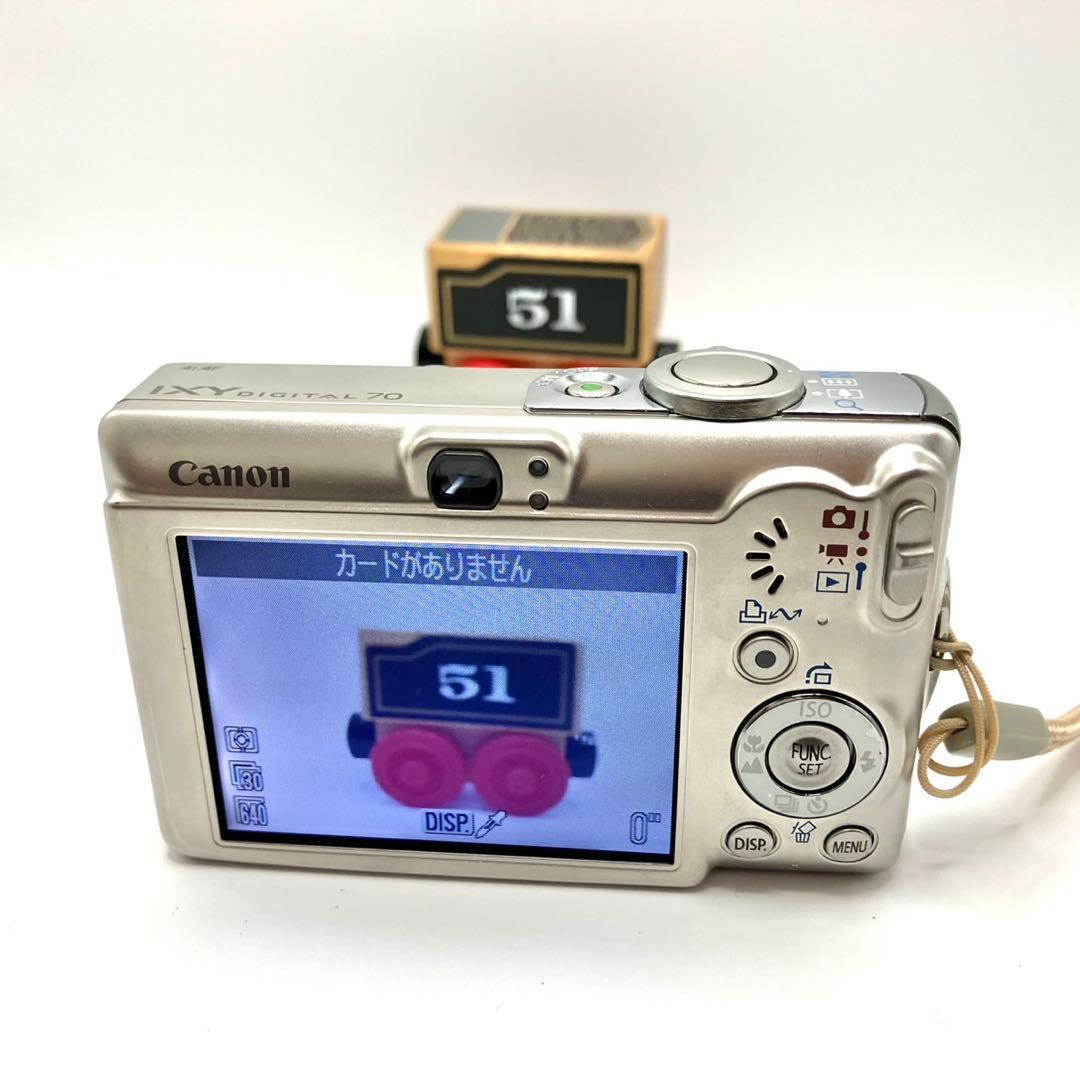 【動作確認済】Canon IXY DIGITAL 70 コンパクトデジタルカメラ