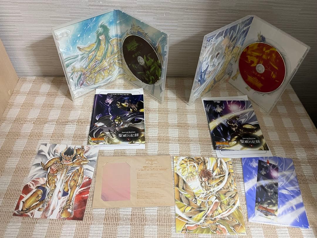 聖闘士星矢 THE LOST CANVAS冥王神話　1＋2章 全12巻 DVD
