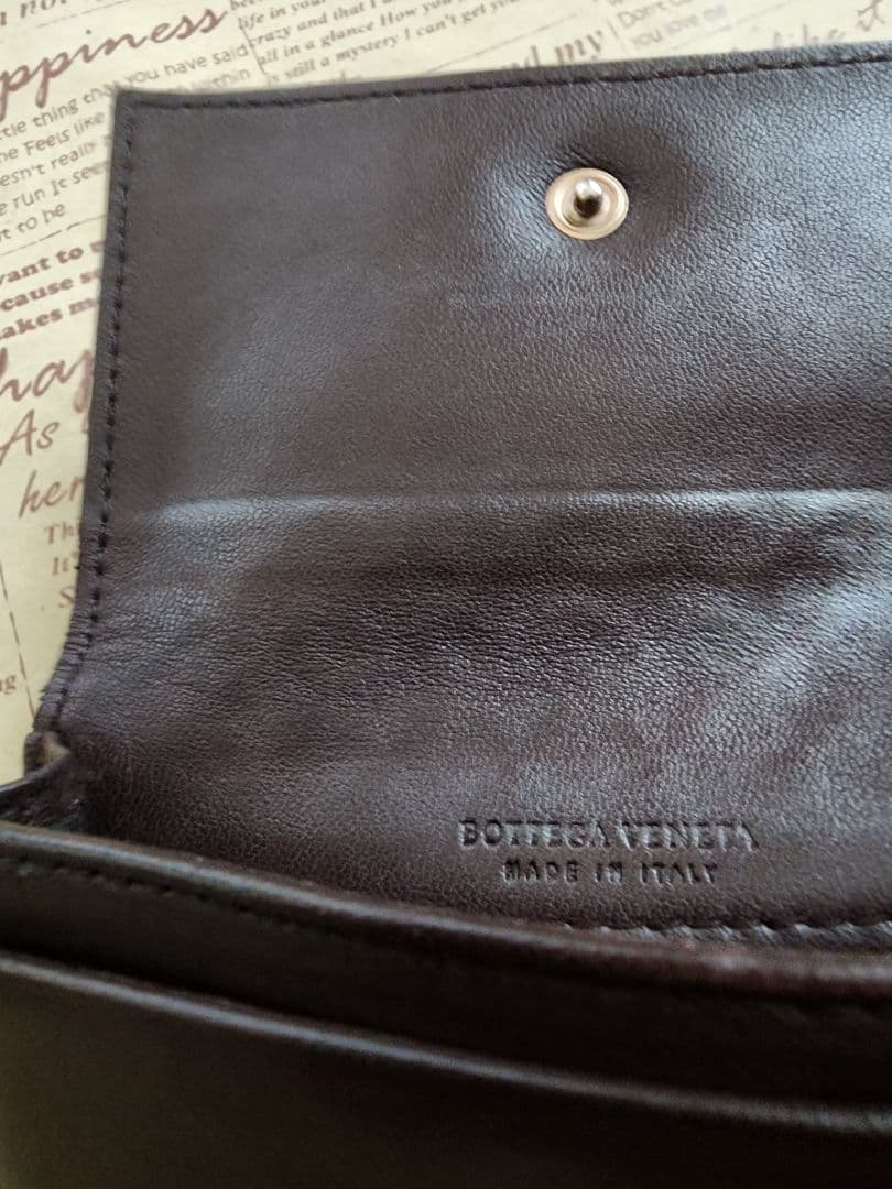 とても 綺麗 ボッテガヴェネタ　編み込み　名刺入れ　カードケース