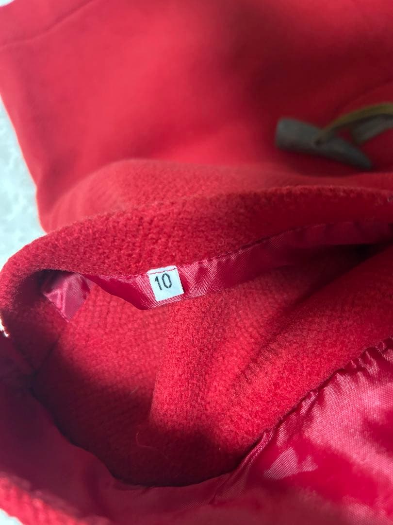 オールドイングランド　Old Englandダッフルコート　ウール　レッド　10