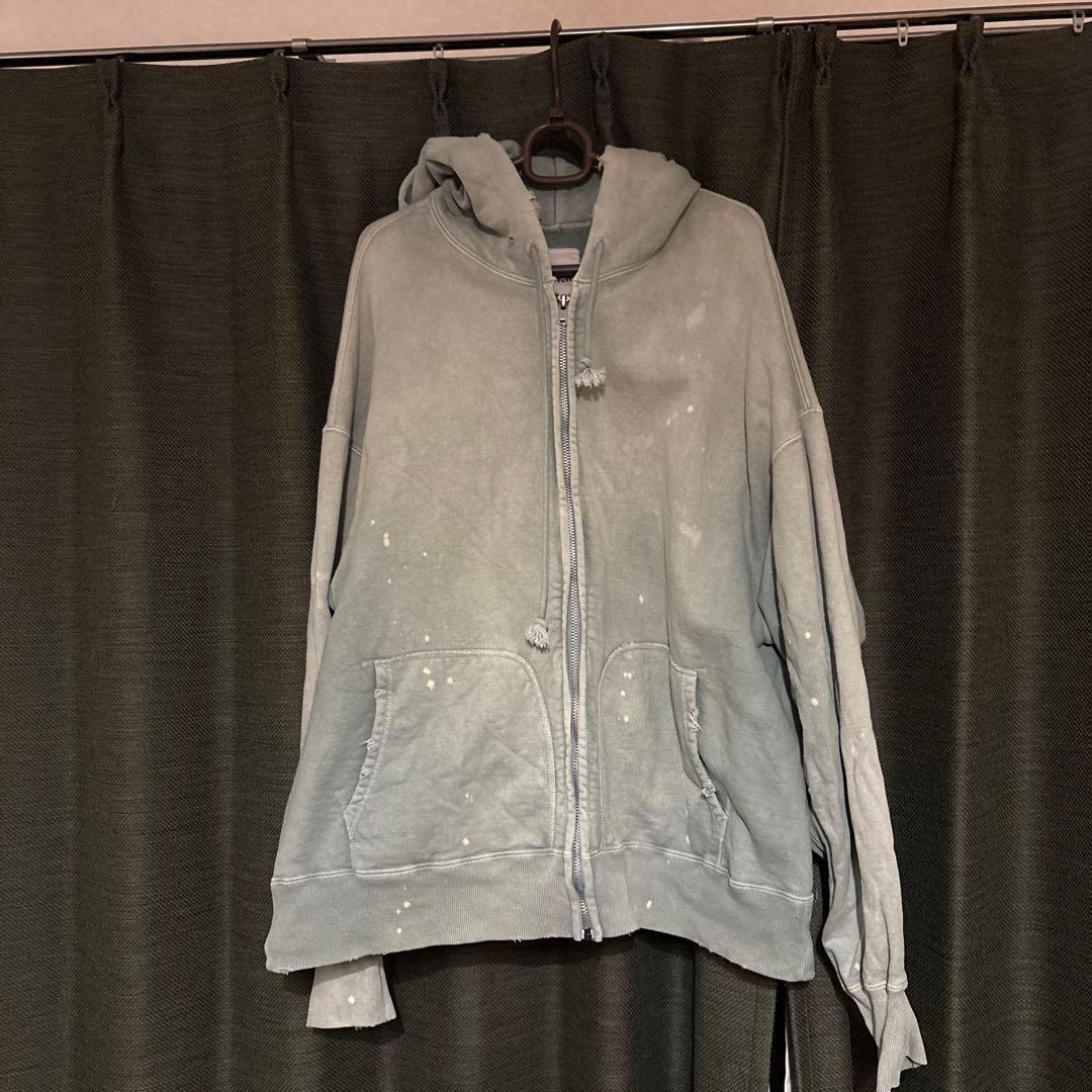 BOWWOW　ZIP HOODIE AGING