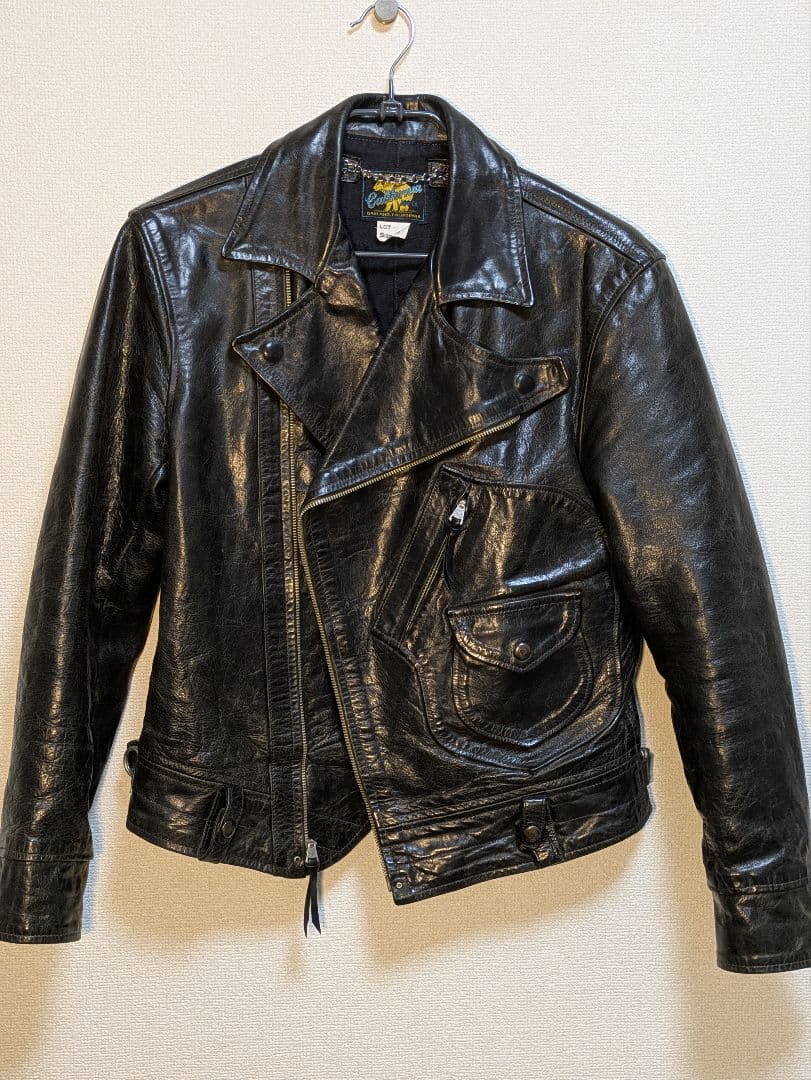 レインボーカントリー　ホースハイド　ダブルライダース 38黒