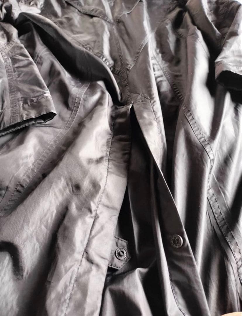 ISSEY MIYAKE アーカイブ ナイロン パラシュート ロング コート